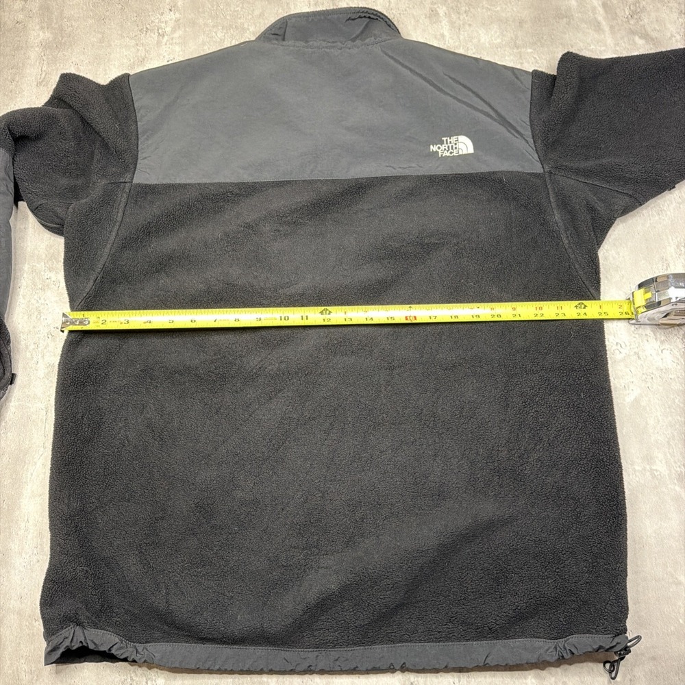 The North Face Retro Denali Fleece Jacket Mens Black Full Zip Polartec XL - Picture 8 of 9